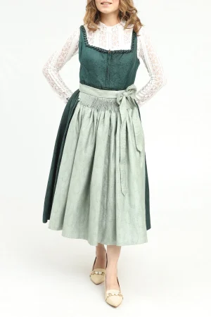 Green German Dirndl Dress