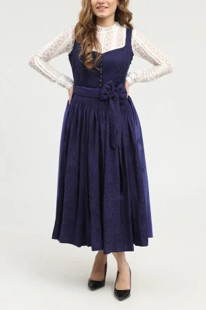 Blue German Dirndl Dress
