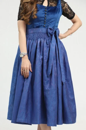 Blue German Dirndl Dress